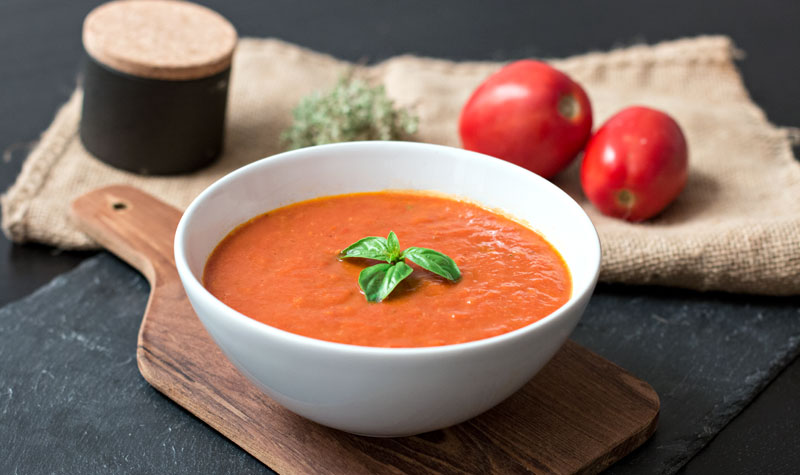 Leckere Tomatensuppe