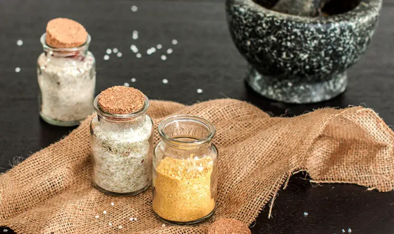 Selbstgemachte Gewürzsalze