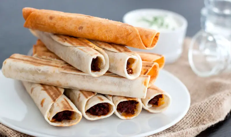 Taquitos mit Hackfleisch