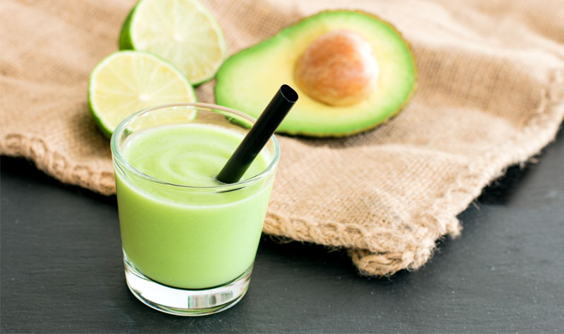 Erfrischender Avocado-Smoothie