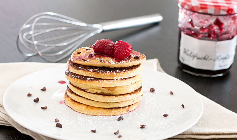 Leckere Quark-Pancakes