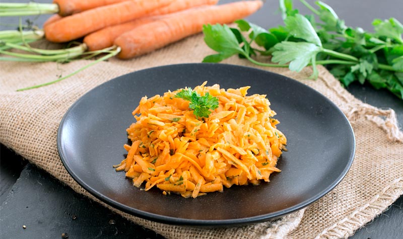Einfacher Karottensalat