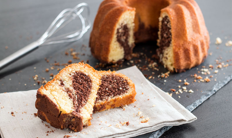 Sahne statt butter marmorkuchen mit Zebrakuchen mit