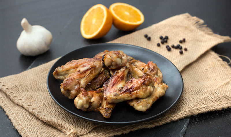 Chicken Wings mit Orange und Sojasauce - RESIPIS