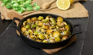 Gerösteter Rosenkohl aus dem Ofen