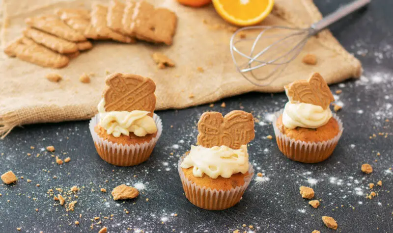 Unglaublich leckere Spekulatius-Cupcakes